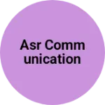 Business logo of ASR COMMUNICATION
