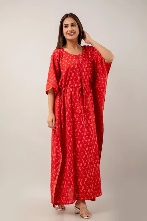 🍁🍁Summer Collection Of Long kaftan 👘Dress 🌿
Quality and Colour that never goes out of style🌿
Be uploaded by Ayush Handicarft on 6/2/2023