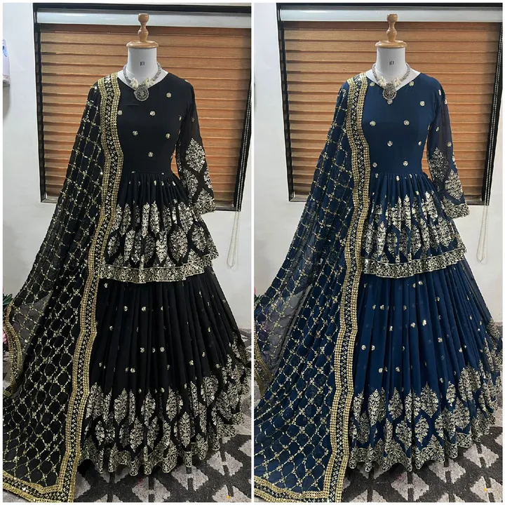 *ZF-258* *New Colours*

*🧵Fabric Detail 🧵*

💃* Top *💃
*Top Fabrics *         :Faux Georgette Wit uploaded by Fashion Textile  on 6/2/2023