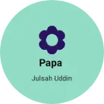 Business logo of Papa