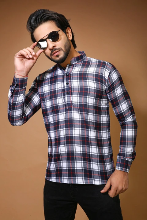 Mens short kurta shirt uploaded by Prashant enterprise on 6/2/2023