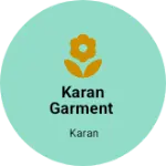 Business logo of Karan garment