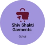 Business logo of Shiv Shakti garments