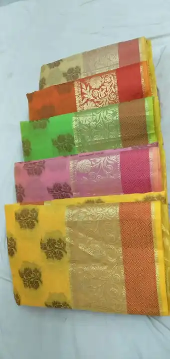 Cotton saree uploaded by business on 6/2/2023