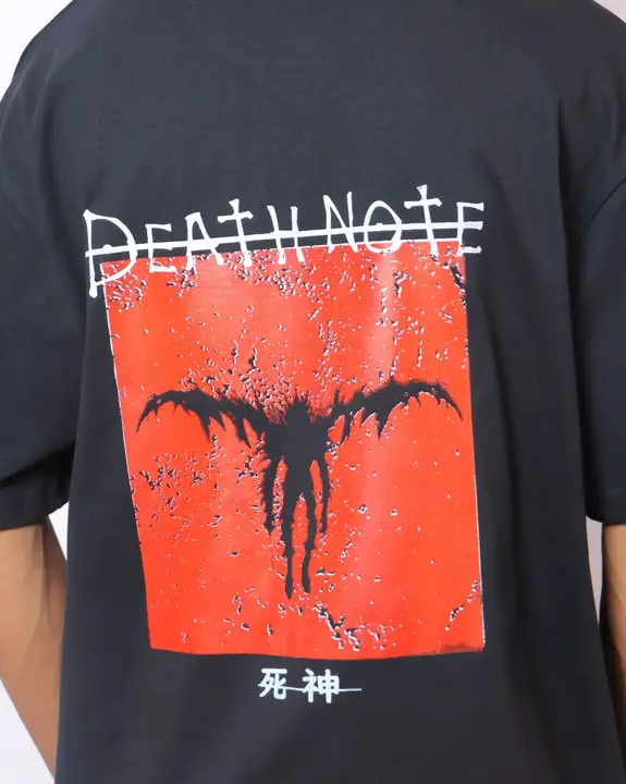 Death note oversized t shirt  uploaded by MOJO JI on 6/2/2023