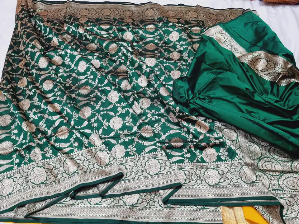 Pure katan pure resam uploaded by Sartaj saree centre on 6/2/2023