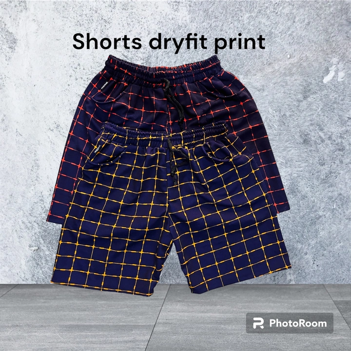 Shorts barmunda dryfit print 190 gsm heavy u pocket uploaded by Neuv Vidhan on 6/2/2023
