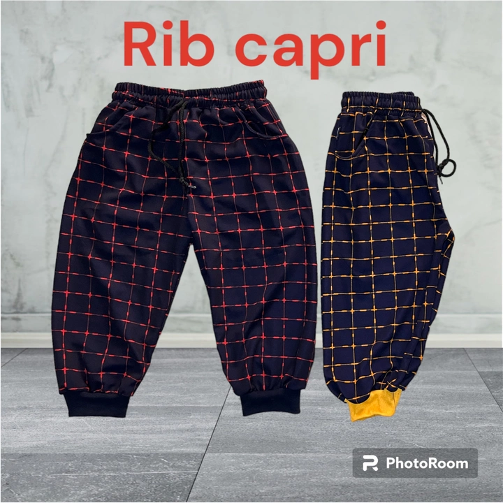 Capri capryCapri capry with rib 190 gsm free size  uploaded by Neuv Vidhan on 6/2/2023