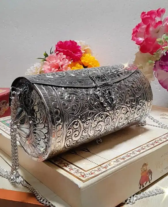 Antique German Silver Metal Mesh Purse, Silver Chainmail Mesh Purse,  Evening Purse, Collectible Art Deco Handbag
