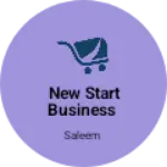 Business logo of New start business