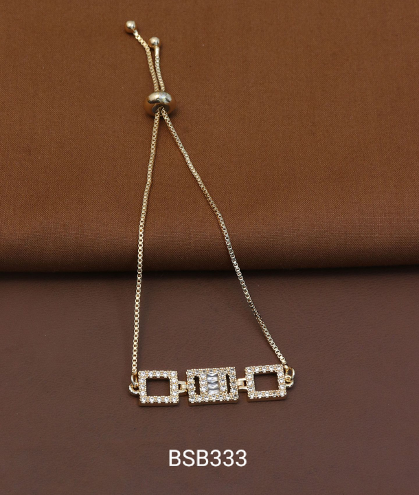 Beautiful Gold Plated American Diamond Bracelet  uploaded by Bhavani Sales on 6/2/2023