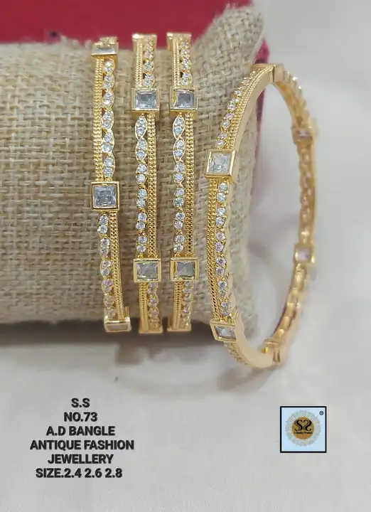 Ad daimand bangles  uploaded by business on 6/2/2023