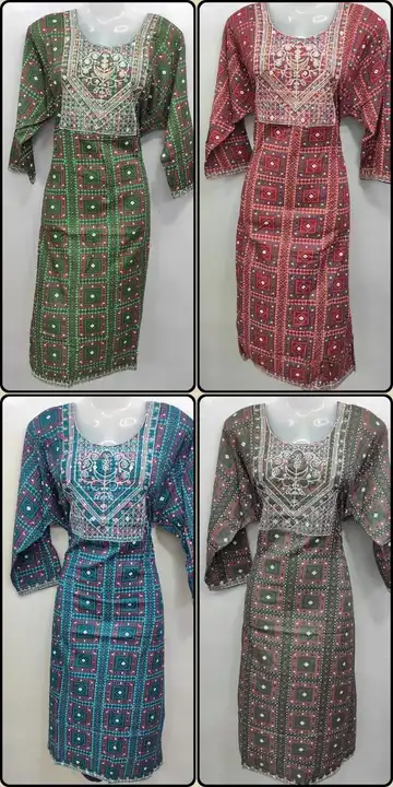 HEAVY SEQUE tuNCE WORK BANDHNI KURTI uploaded by Swastik creation on 6/2/2023