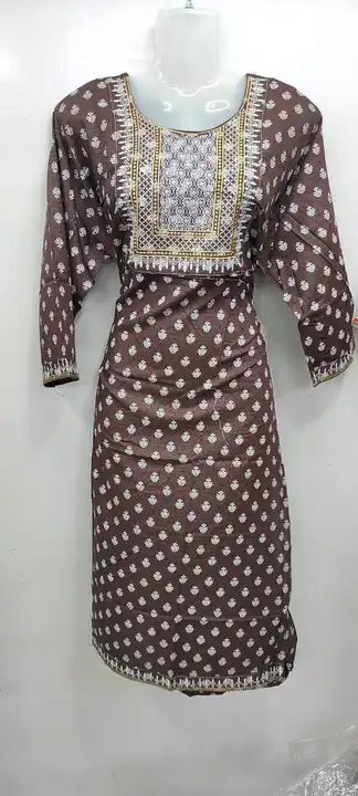 HEAVY SEQUENCE WORK BANDHNI KURTI uploaded by Swastik creation on 6/2/2023