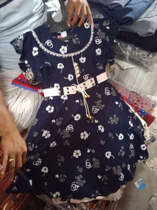 Baby frock uploaded by Asha deresses on 6/2/2023