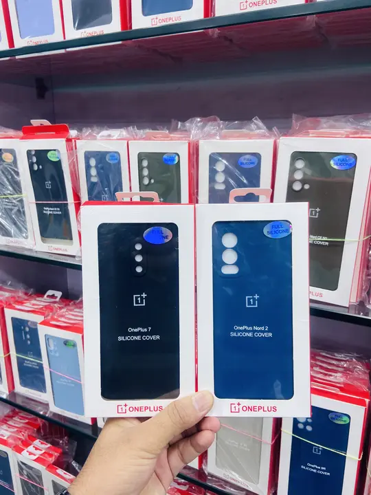 Oneplus Silicone Cover Imported Quality  uploaded by Heartium®️ Company on 5/30/2024