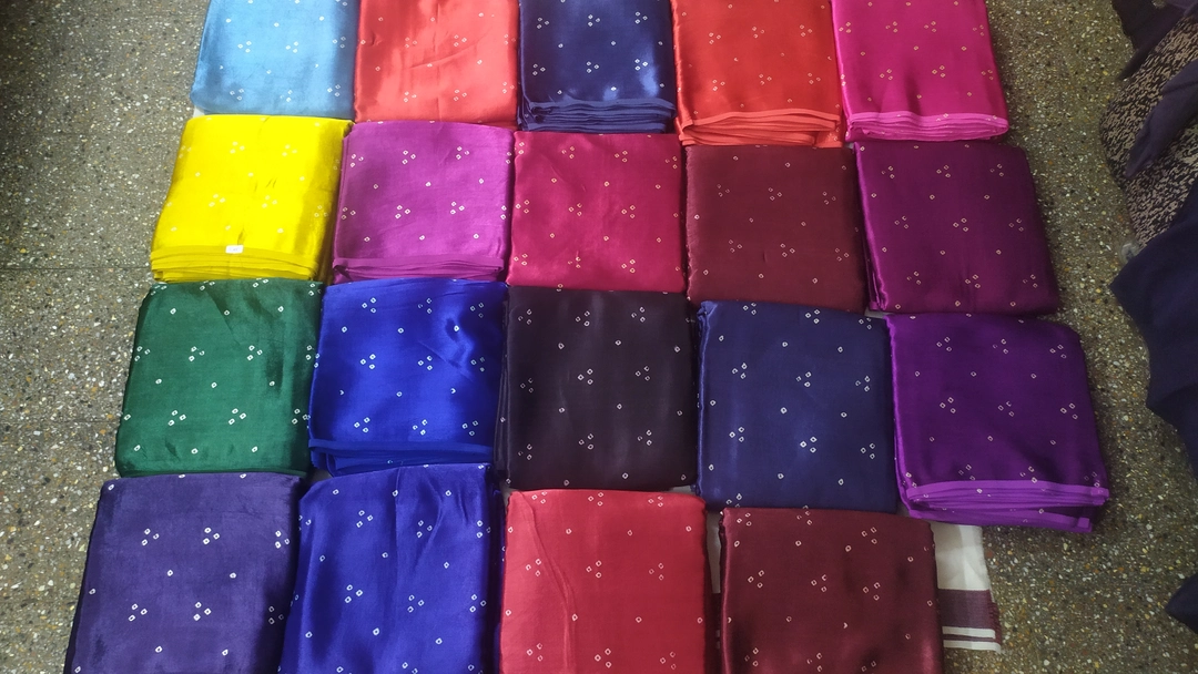Gajji silk  plain, Bandhni, self dobby etc uploaded by Fabrics on 6/2/2023