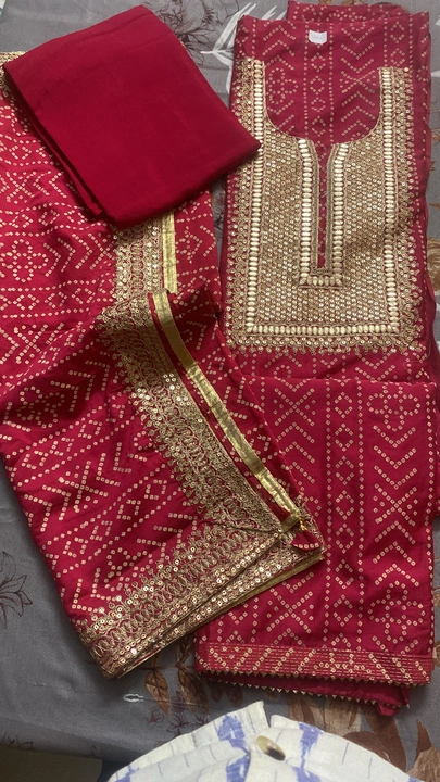 Pure cotton suit uploaded by Jai guru ji on 6/2/2023