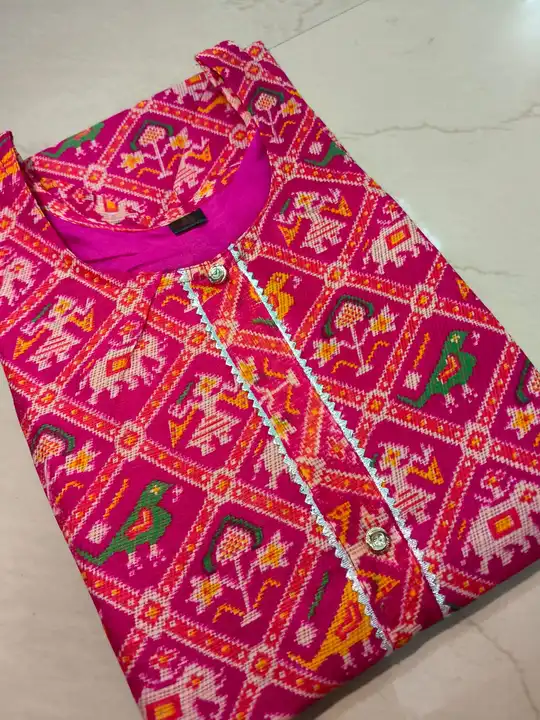 Kota Doriya Kurti with Cotton lining uploaded by Wasma Fashion on 6/2/2023