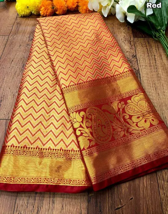 Kanjivaram pattu saree  uploaded by Sarikasareehouse on 6/2/2023