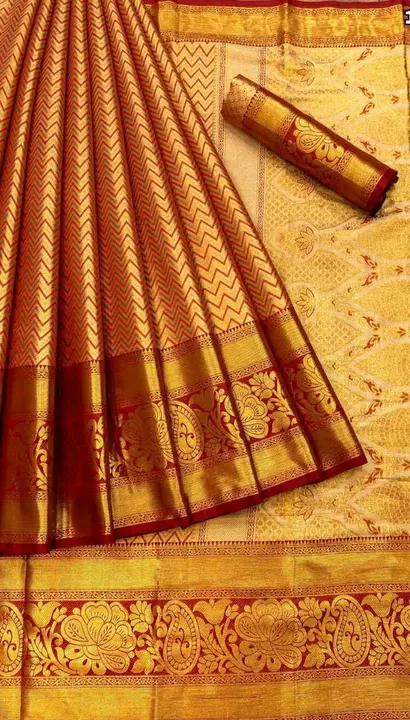 Kanjivaram pattu saree  uploaded by Sarikasareehouse on 6/2/2023