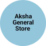 Business logo of Aksha general store