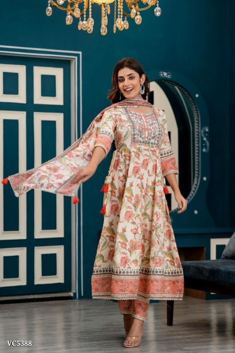 Anarkali suit  uploaded by QUALITY COLLECTION on 6/2/2023