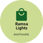 Business logo of RAMSA LIGHTS