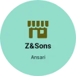 Business logo of Z&sons