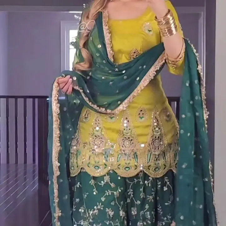 💥*Launching New Designer Party Wear Look Top ,Dhoti Salwar and Dupatta *👌❤️

*(MF-288)*

 💃 *Fabr uploaded by A2z collection on 6/2/2023