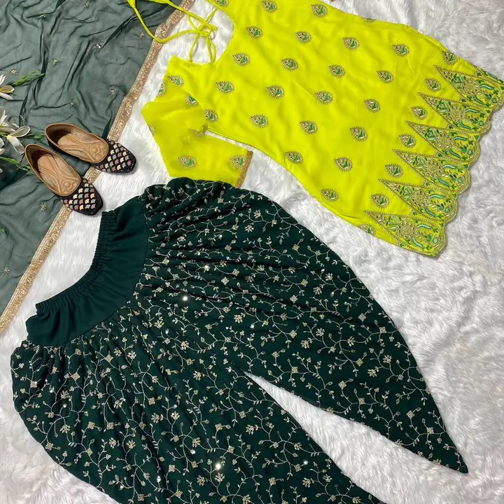 💥*Launching New Designer Party Wear Look Top ,Dhoti Salwar and Dupatta *👌❤️

*(MF-288)*

 💃 *Fabr uploaded by A2z collection on 6/2/2023