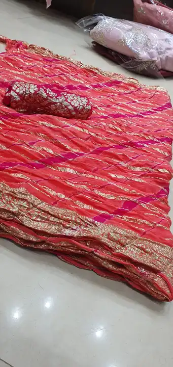 …presents very pretty  fully multy saree

beautiful colour combination saree for all ladies 

👉keep uploaded by Gotapatti manufacturer on 6/3/2023