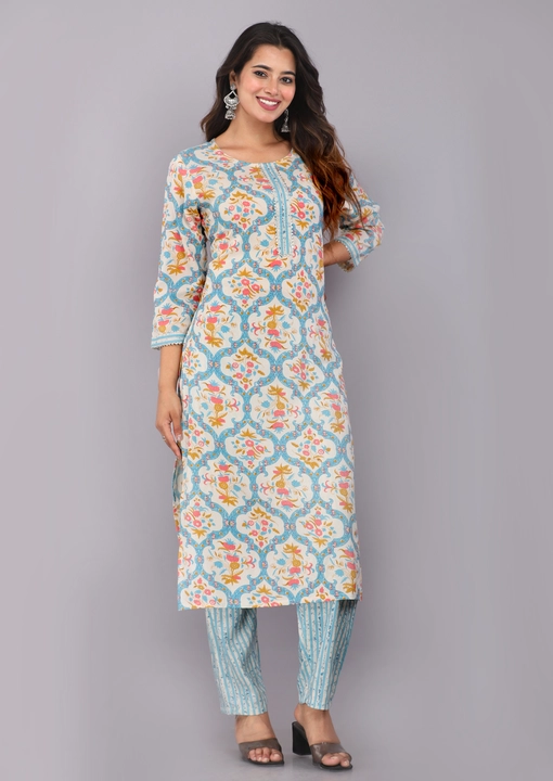 100% High quality Rayon fabric Kurta -pant set  uploaded by Naiwal Apparels on 6/3/2023