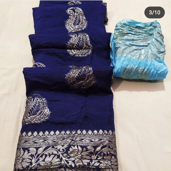 Saree uploaded by Kahan cloth store Alwar Rajasthan on 6/3/2023