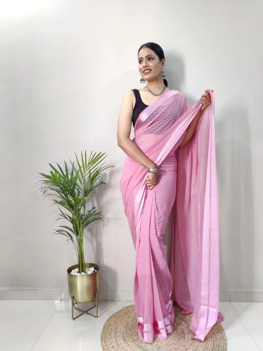 Georgette saree  uploaded by RV FASHION on 6/3/2023
