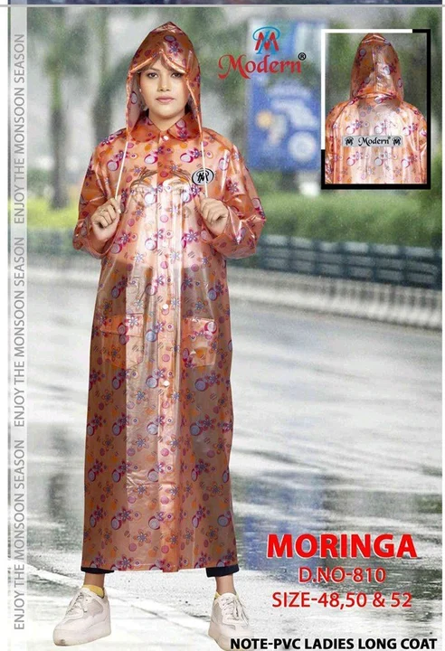Print ladies raincoat  uploaded by Ratnam trading company on 6/3/2023