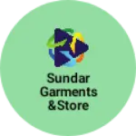 Business logo of Sundar garments &store