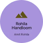 Business logo of Rohila Handloom