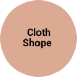 Business logo of Cloth shope