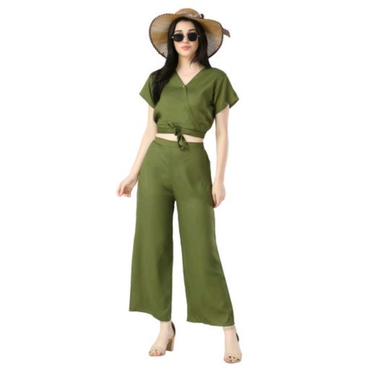 Post image Graceful Women Jumpsuits
Fabric: Rayon
Sleeve Length: Short Sleeves
Sizes: 
S (Bust Size: 36 in, Length Size: 55 in, Waist Size: 34 in) 
XL (Bust Size: 42 in, Length Size: 56 in, Waist Size: 40 in) 
L (Bust Size: 40 in, Length Size: 56 in, Waist Size: 38 in) 
M (Bust Size: 38 in, Length Size: 55 in, Waist Size: 36 in)