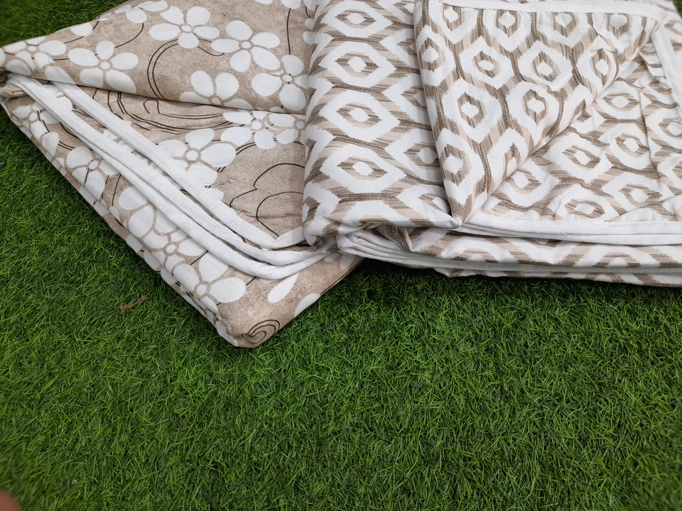 Pure cotton single bed dohar set uploaded by Shiv shakti handloom bhiwani on 6/3/2023