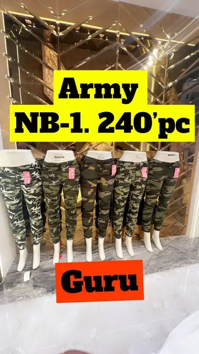 Army pant uploaded by Hindustan Enterprise on 6/3/2023