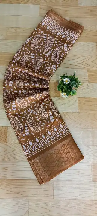 Traditional Batik Print Bandhani Saree  uploaded by Feni Creation on 6/3/2023