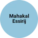 Business logo of Mahakal essirij