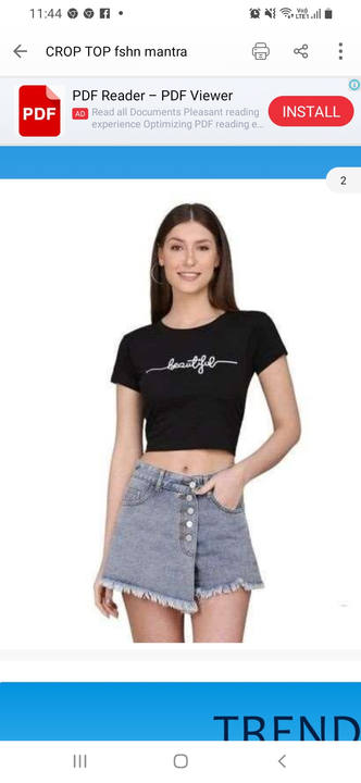 Crop top uploaded by Fashion Mantra on 6/3/2023