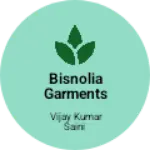 Business logo of Bisnolia garments