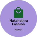 Business logo of nakshathra fashion