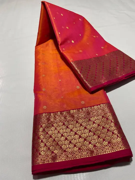 Chanderi handloom silk saree uploaded by Shifan handloom Chanderi wala on 6/3/2023