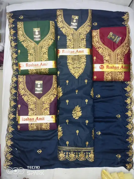 Cotton suits uploaded by Rudra Creation on 6/3/2023