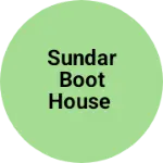 Business logo of Sundar boot house